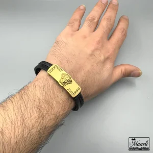 دستبند چرمی مردانه